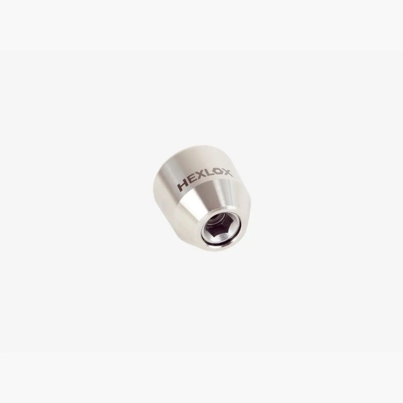 Hexlox - Hexnut - (M3/8, Alfine, Silver) - Csavarőrök (SKU: HXL-NAS)