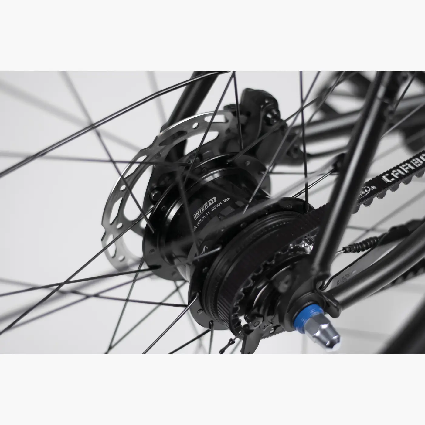 Shimano Alfine 11 wheel set with aluminium rim (laced) - Wheel set (SKU: )