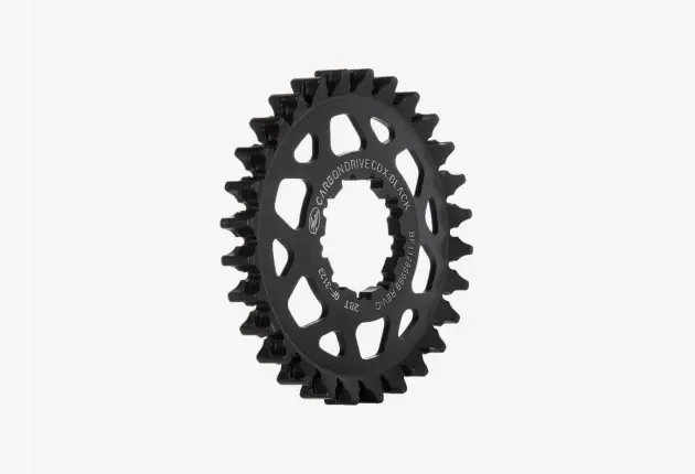 CDX:BLACK Fin Line Rear Sprocket, 39T, 9-Spline